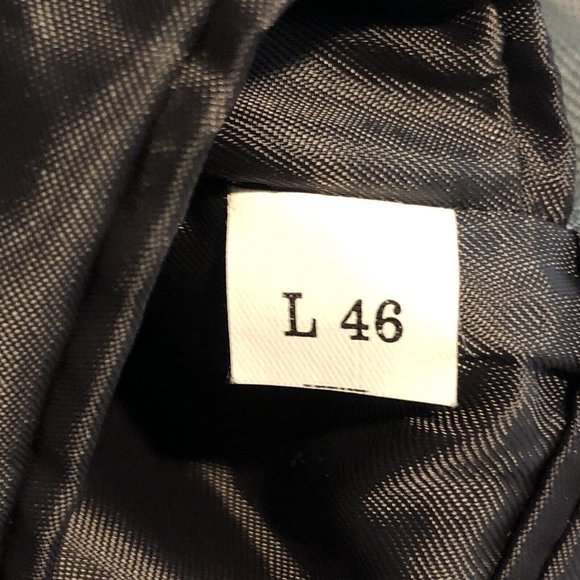 Vintage Jones New York Robinsons May Silk Wool Blend Gray Blazer Men Size L 46 - Picture 8 of 12